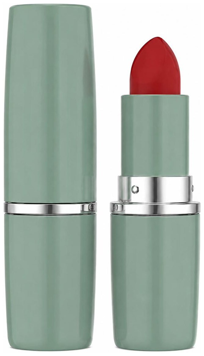Lipstick case, open and closed